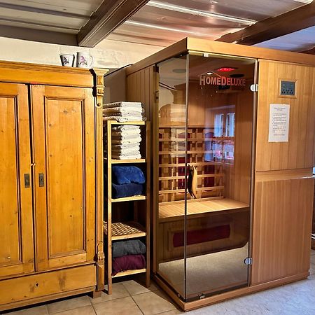 Rustikales Studio-Apartment Blockstube Im Haus Selma غروسشوناو المظهر الخارجي الصورة