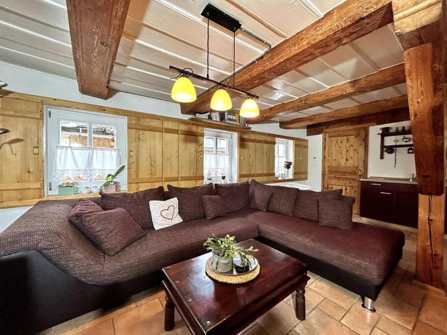 Rustikales Studio-Apartment Blockstube Im Haus Selma غروسشوناو المظهر الخارجي الصورة